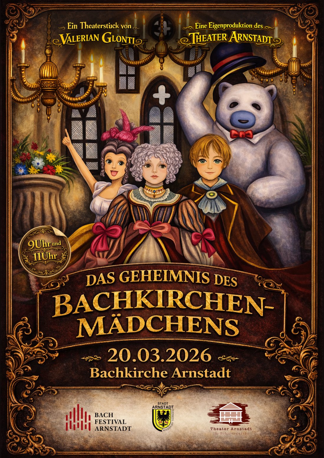 Das Geheimnis des Bachkirchenmädchens — show poster