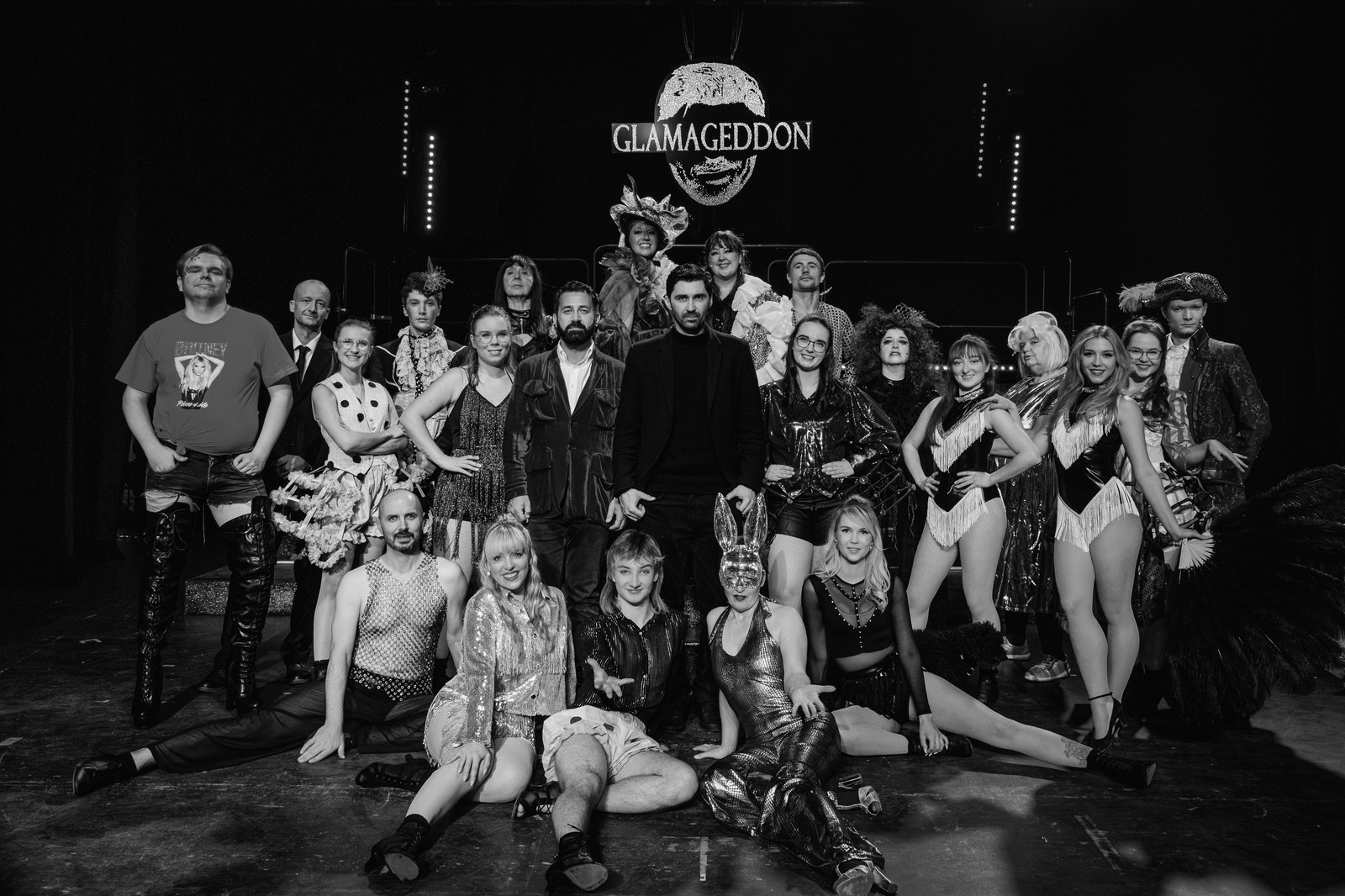 Backstage during Glamageddon