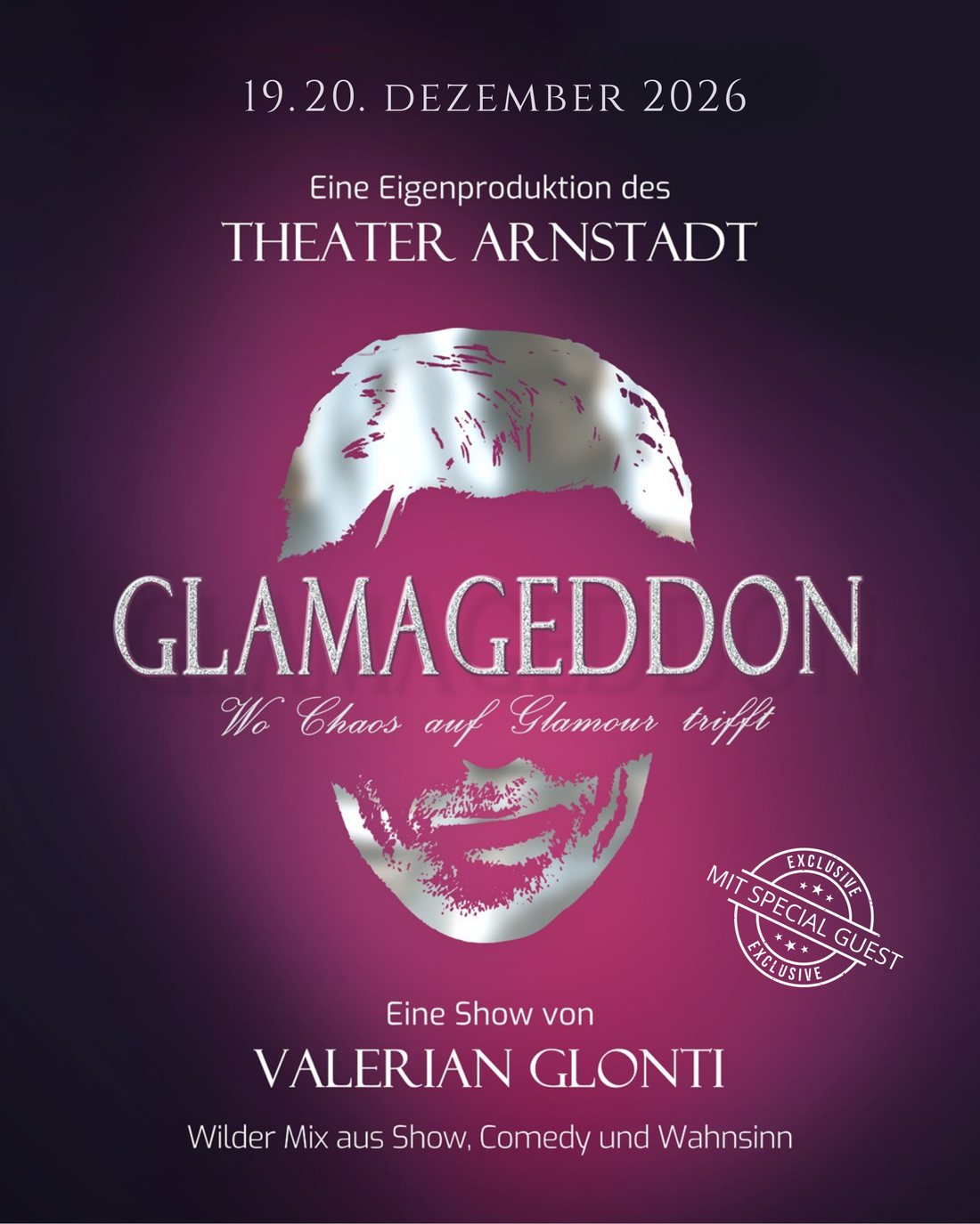 Glamageddon — show poster